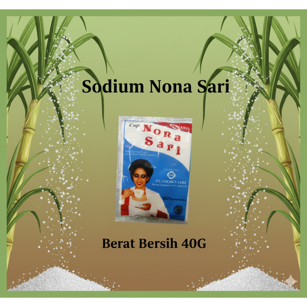 Sodium Cyclamate Natrium Cap Nona Sari / Sodium Pemanis Buatan Cap Nona Sari
