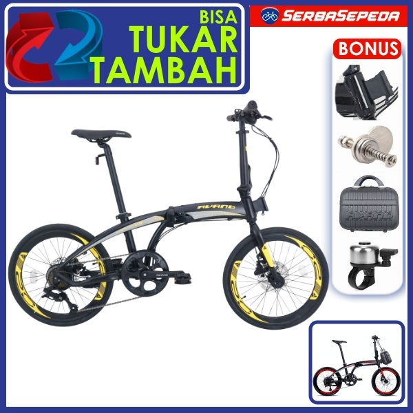 Avand Chester VIII Sepeda Lipat 20 Inci Frame Alloy