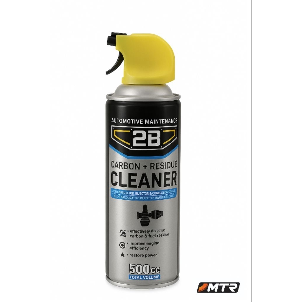 2B CARBON + RESIDUE CLEANER / CARB CLEANER ( 500cc )