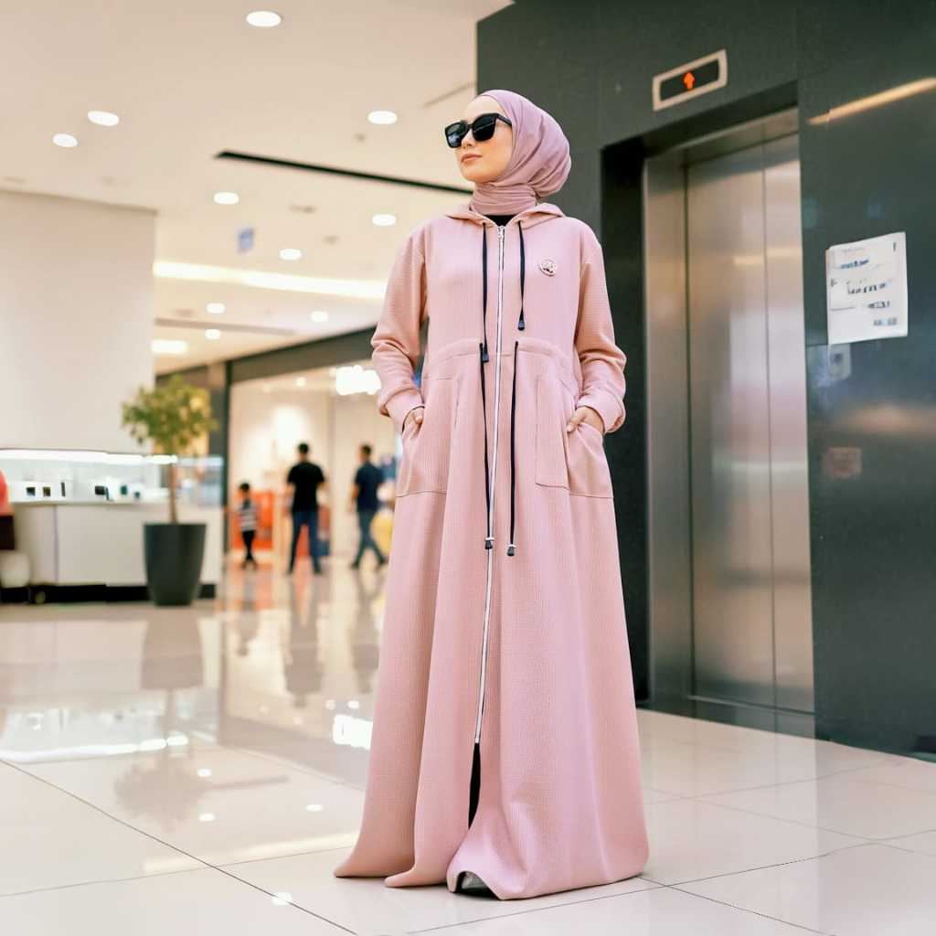 GAMIS HOODIE WANITA POLOS KNIT UNIQLO AZQILA HOODIE DRESS JAKET WANITA