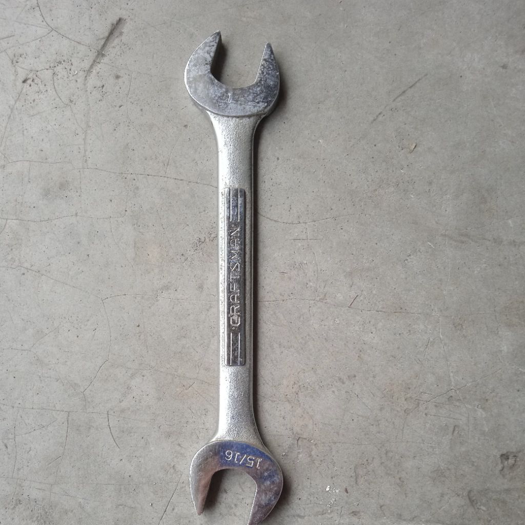 kunci pas open end wrench 15/16 - 1 " CRAFTSMAN FORGED IN USA