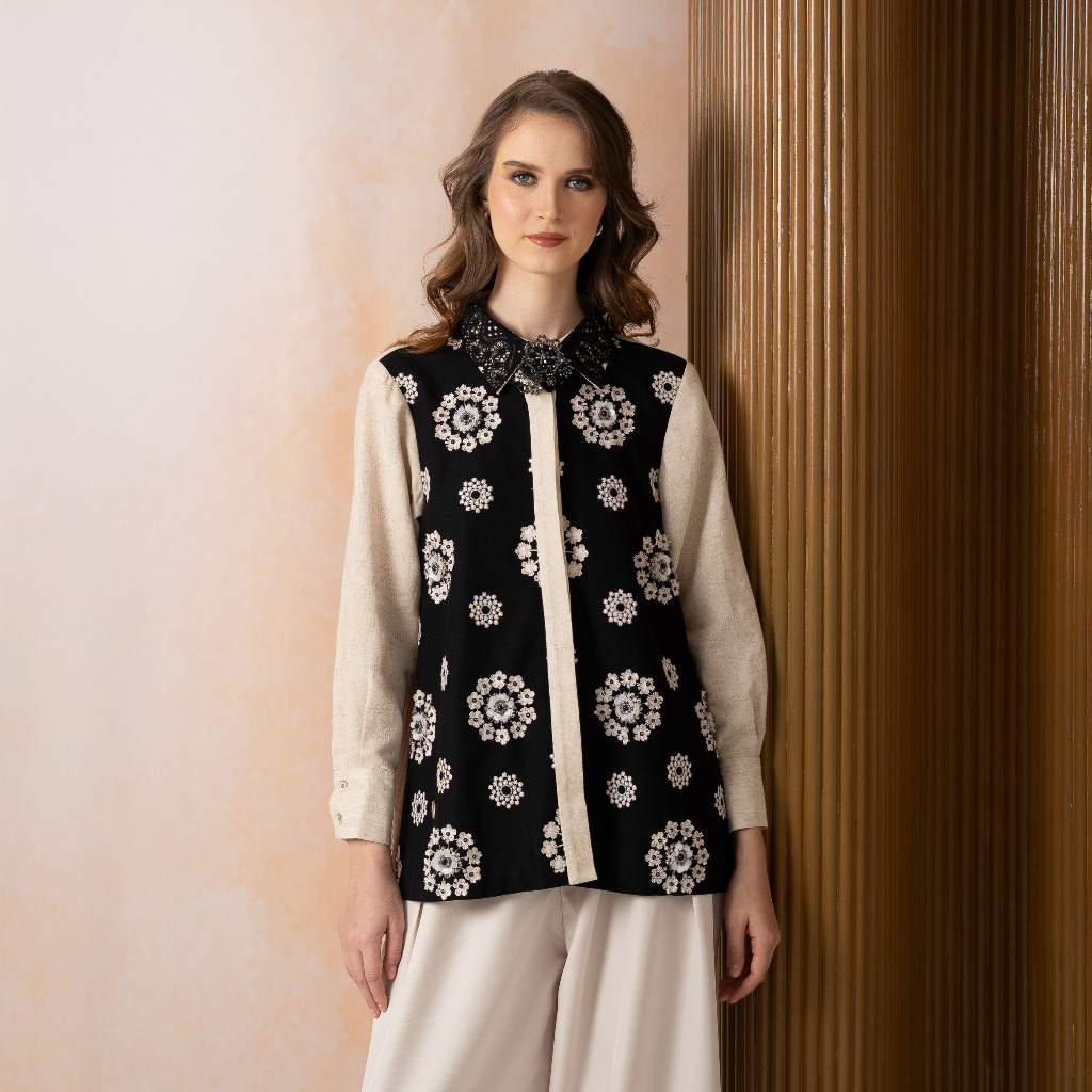 Vaia Atelier - Atasan Kemeja Wanita Nezuko