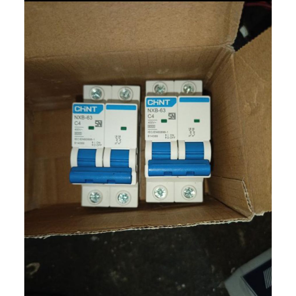 CHINT MCB NXB - 63 2P 6kA 10A