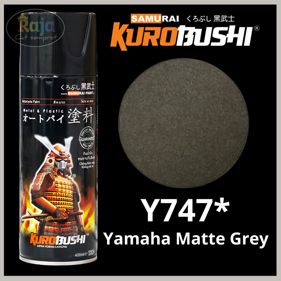 Samurai paint  Yamaha Matte Grey - Y747*