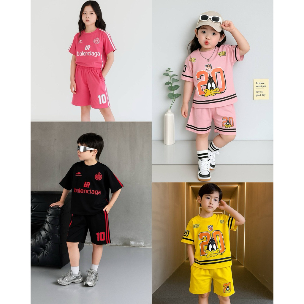 MIKIEE_MINIEE baju setelan anak cewek / oneset kids premium perempuan