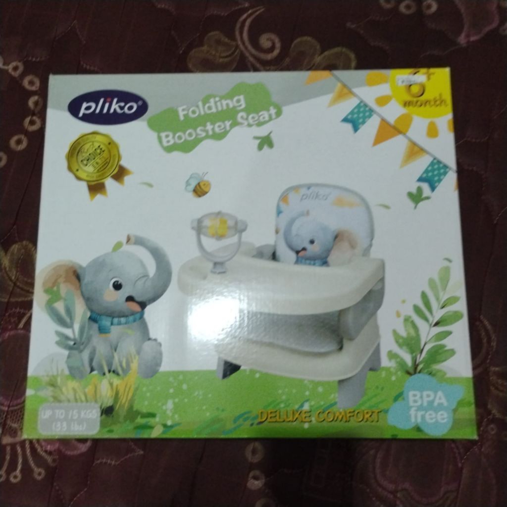 KURSI MAKAN BAYI MERK PLIKO