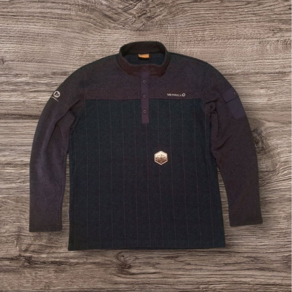 Merrell Polartec Kantong Samping Outdoor Hiking Tracking Second