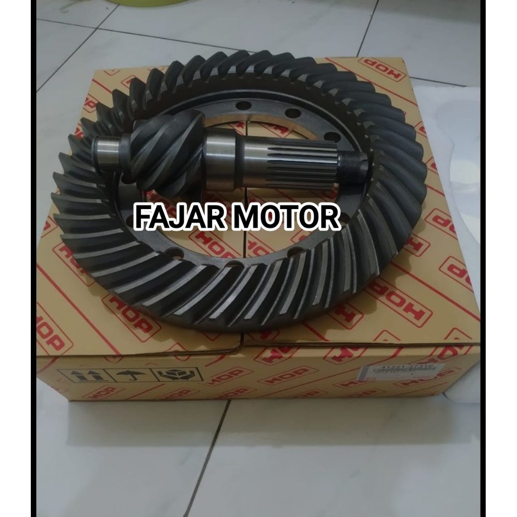 GEAR SET CROWN WHEEL DYNA HT130 HT125 130HT 6X41 TIPIS