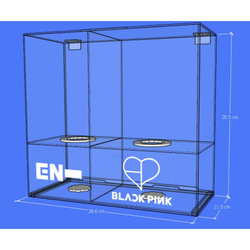 Rak Lightstick Akrilik Custom ayurukmono / Rak Lightstick Akrilik Custom / Lightstick Enhypen x BP