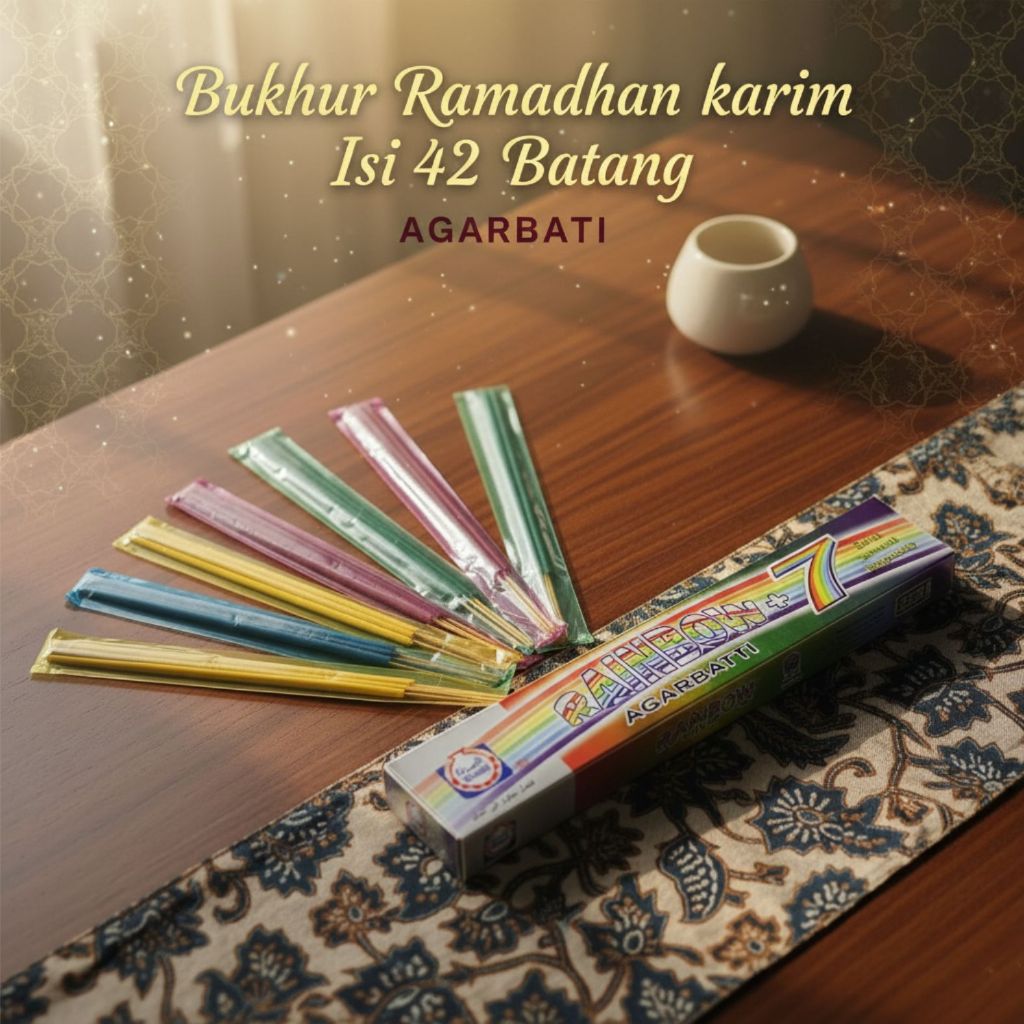 Buhur Bukhur Stik Rainbow Buhur Dupa Pengharum Ruangan Buhur Lidi