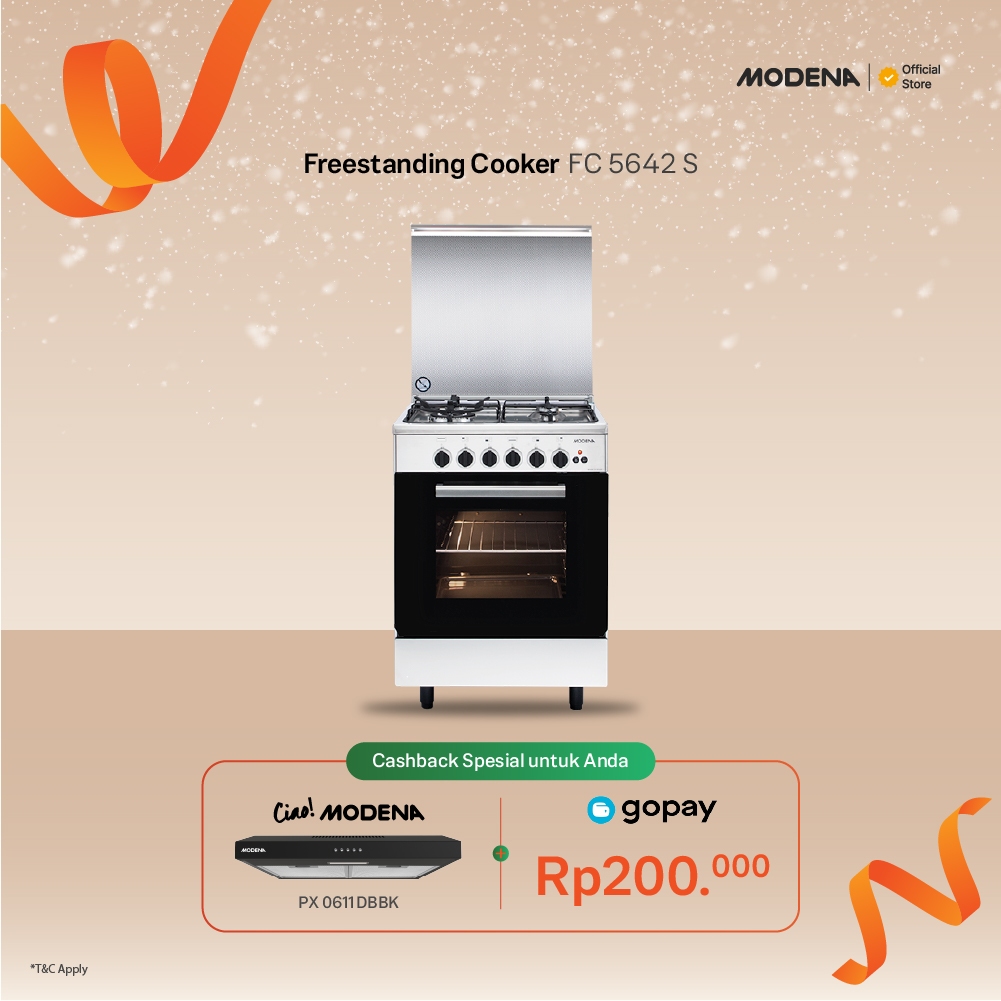 MODENA Freestanding Gas Cooker - FC 5642 S