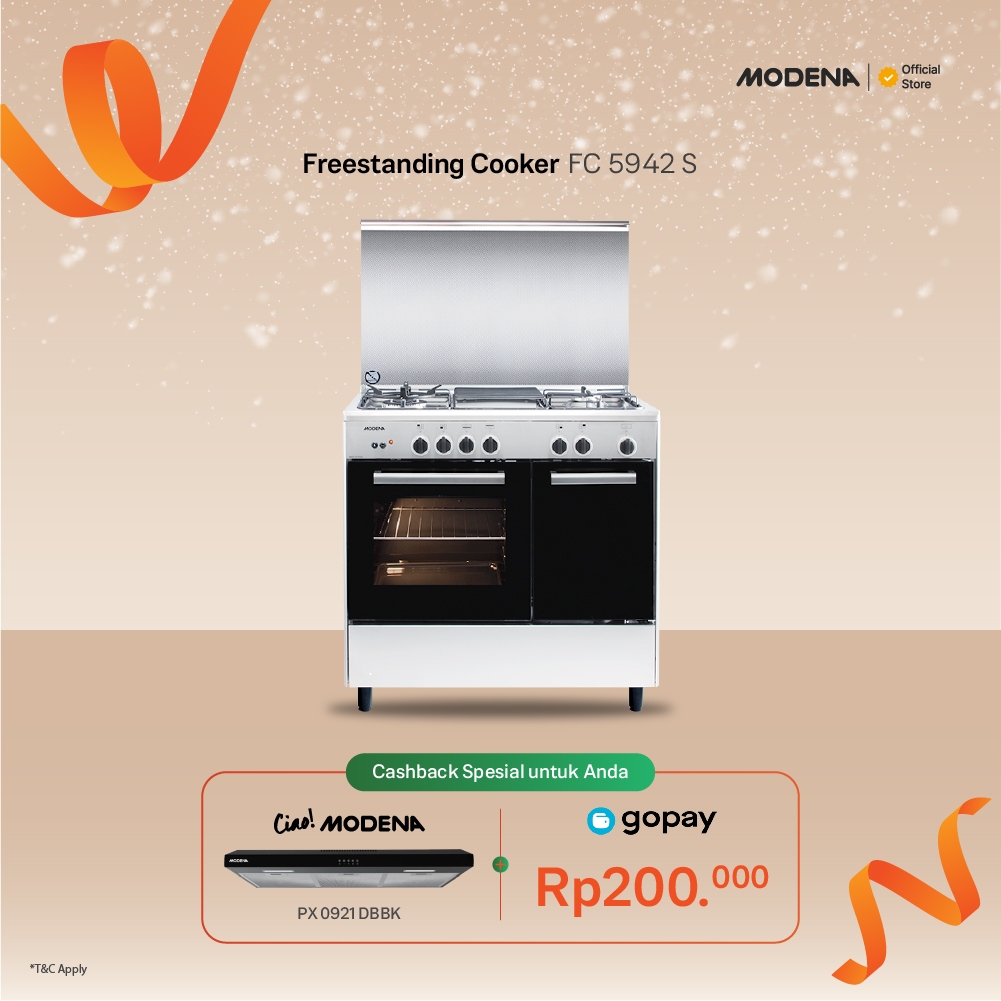 MODENA Freestanding Gas Cooker - FC 5942 S
