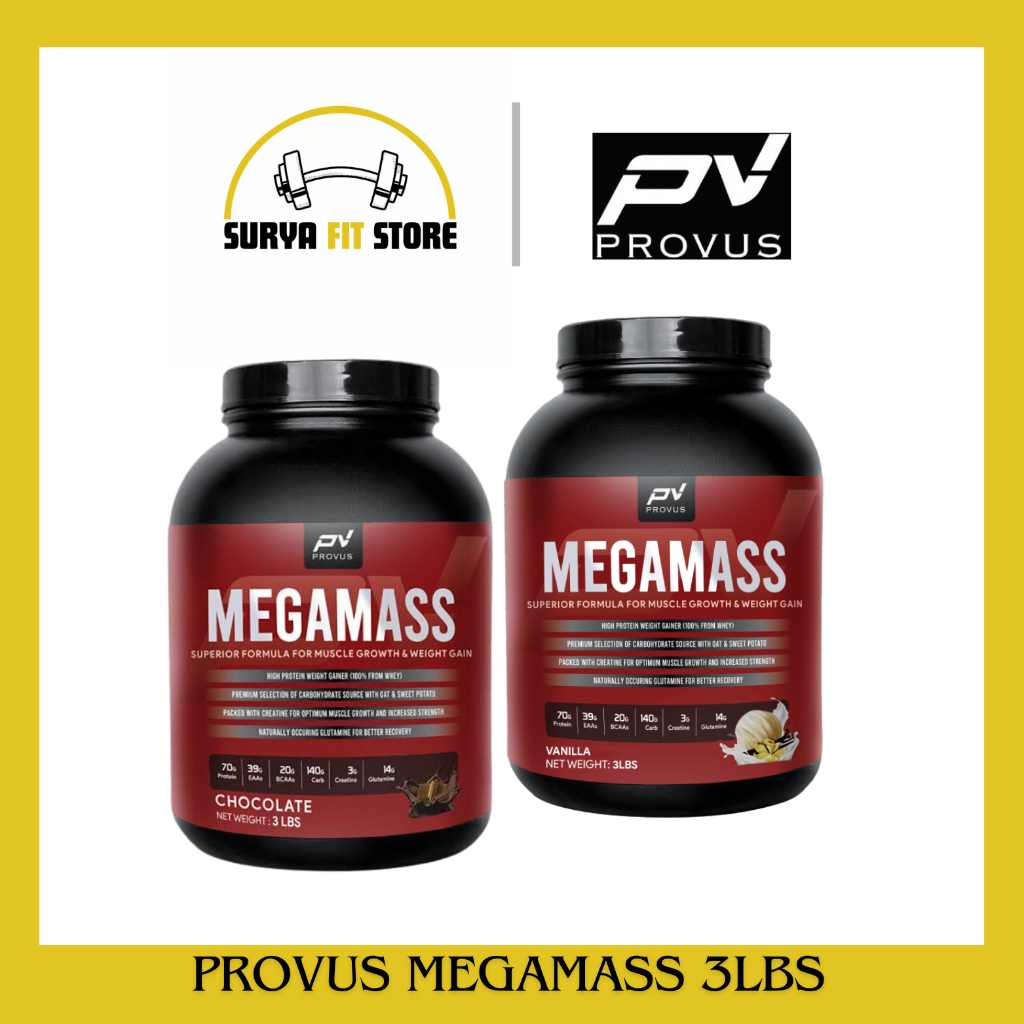 Provus Megamass Mega Mass Gainer 3lbs Mass Gainer