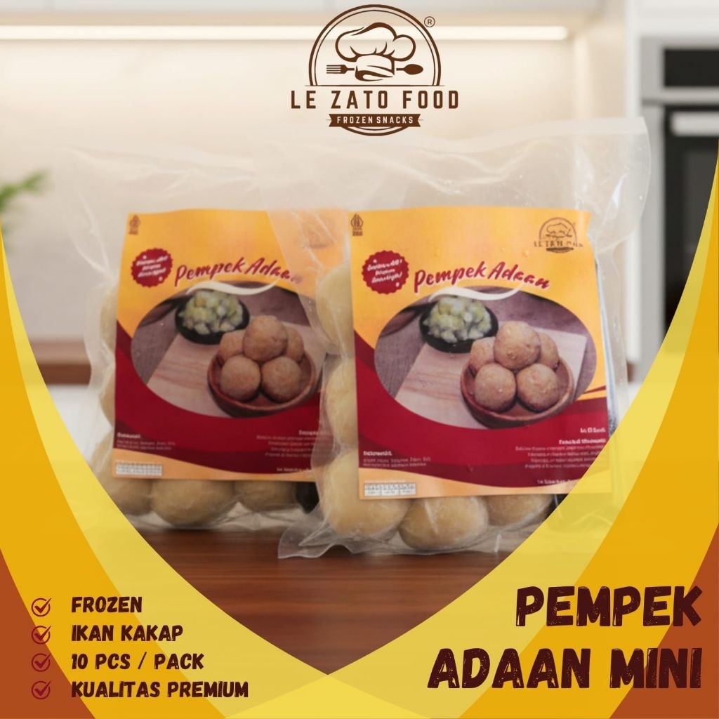 Pempek Adaan Mini (10 pcs / pack) / Pempek Frozen