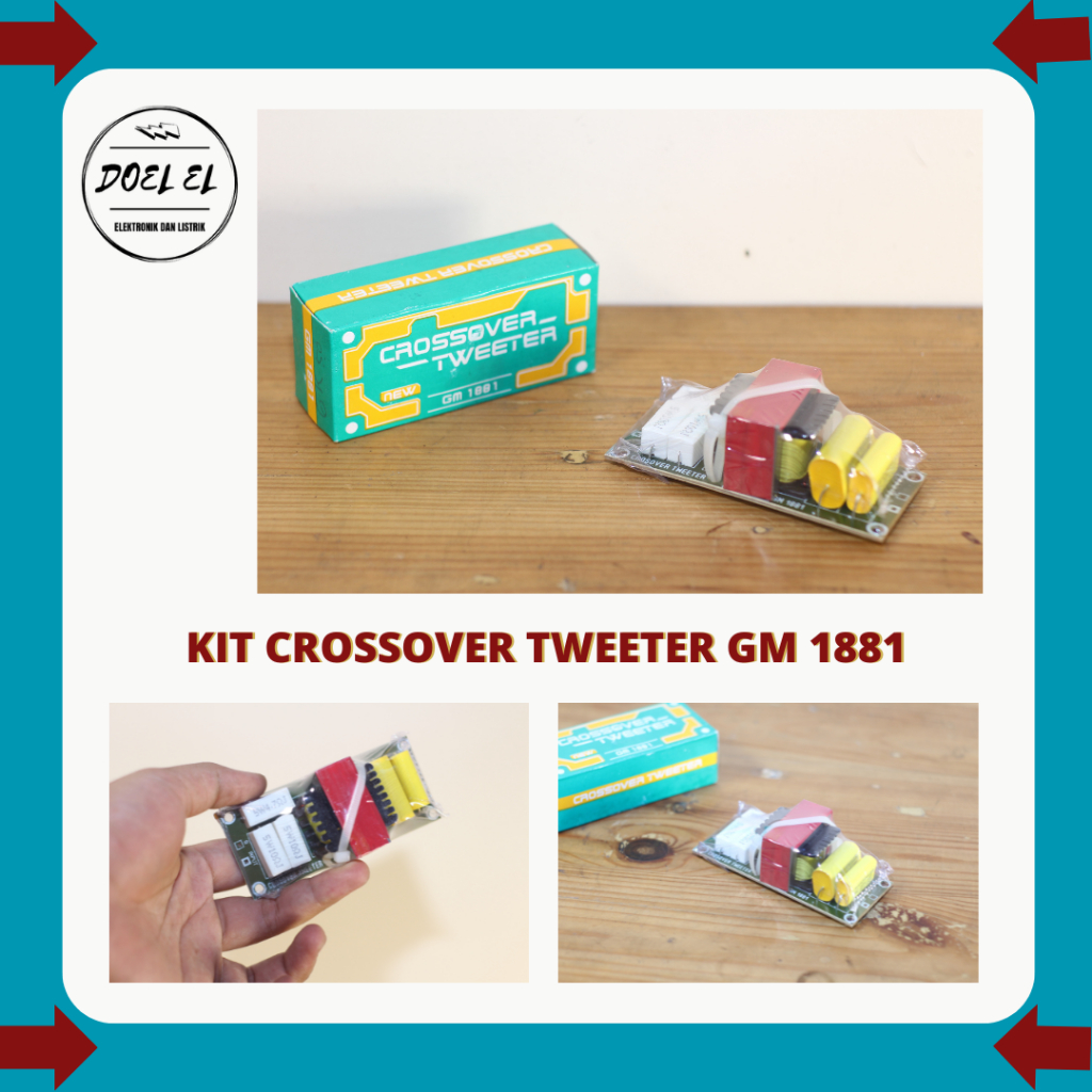 KIT CROSSOVER TWEETER GM 1881 | KIT CROSSOVER