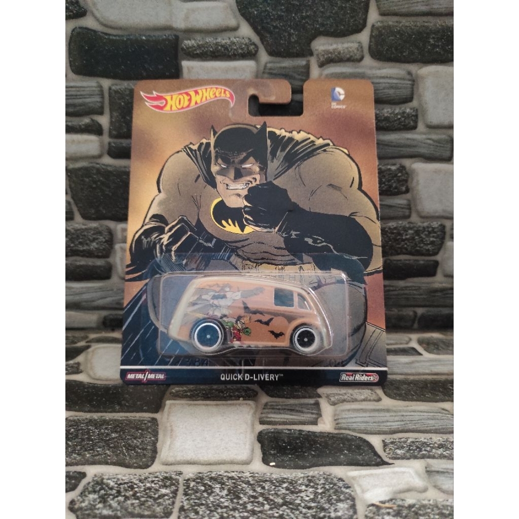 Hot Wheels Quick D Livery Batman - Premium Card