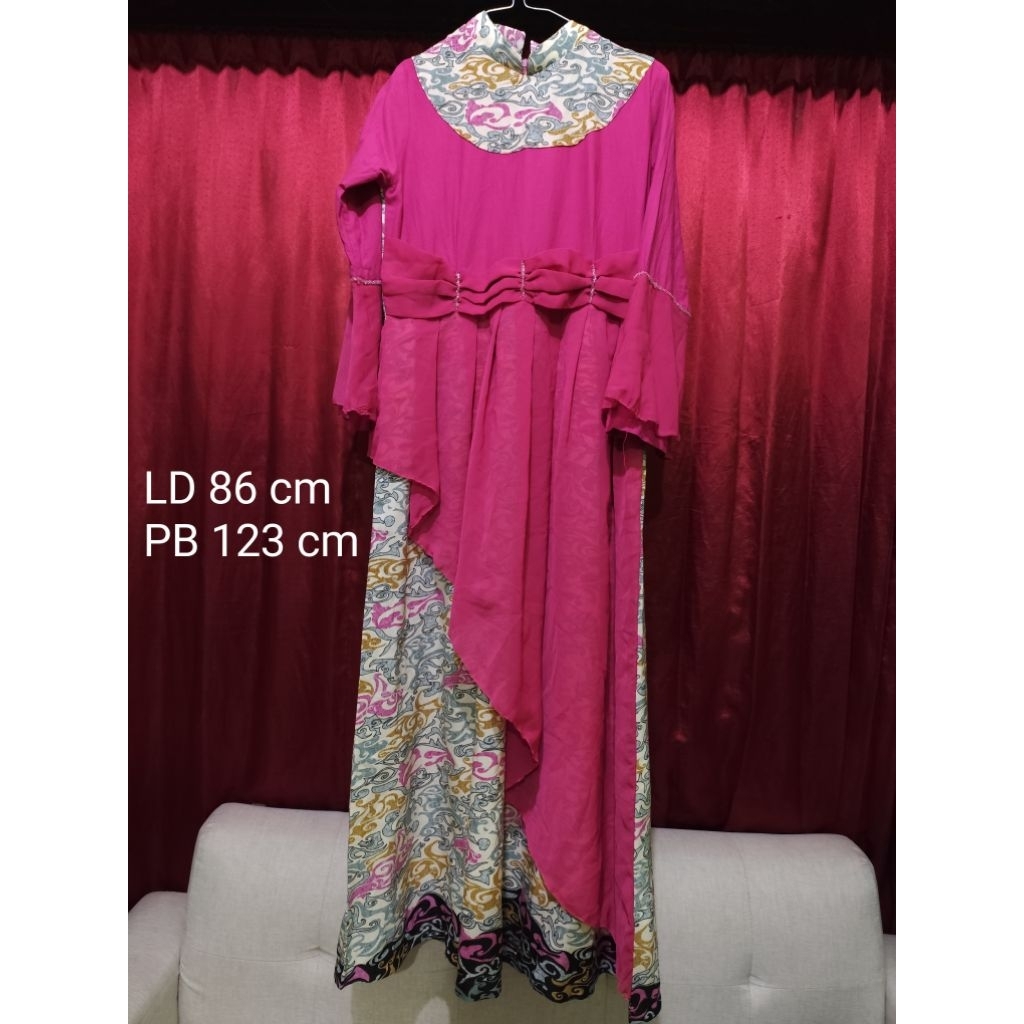 Gamis pesta preloved