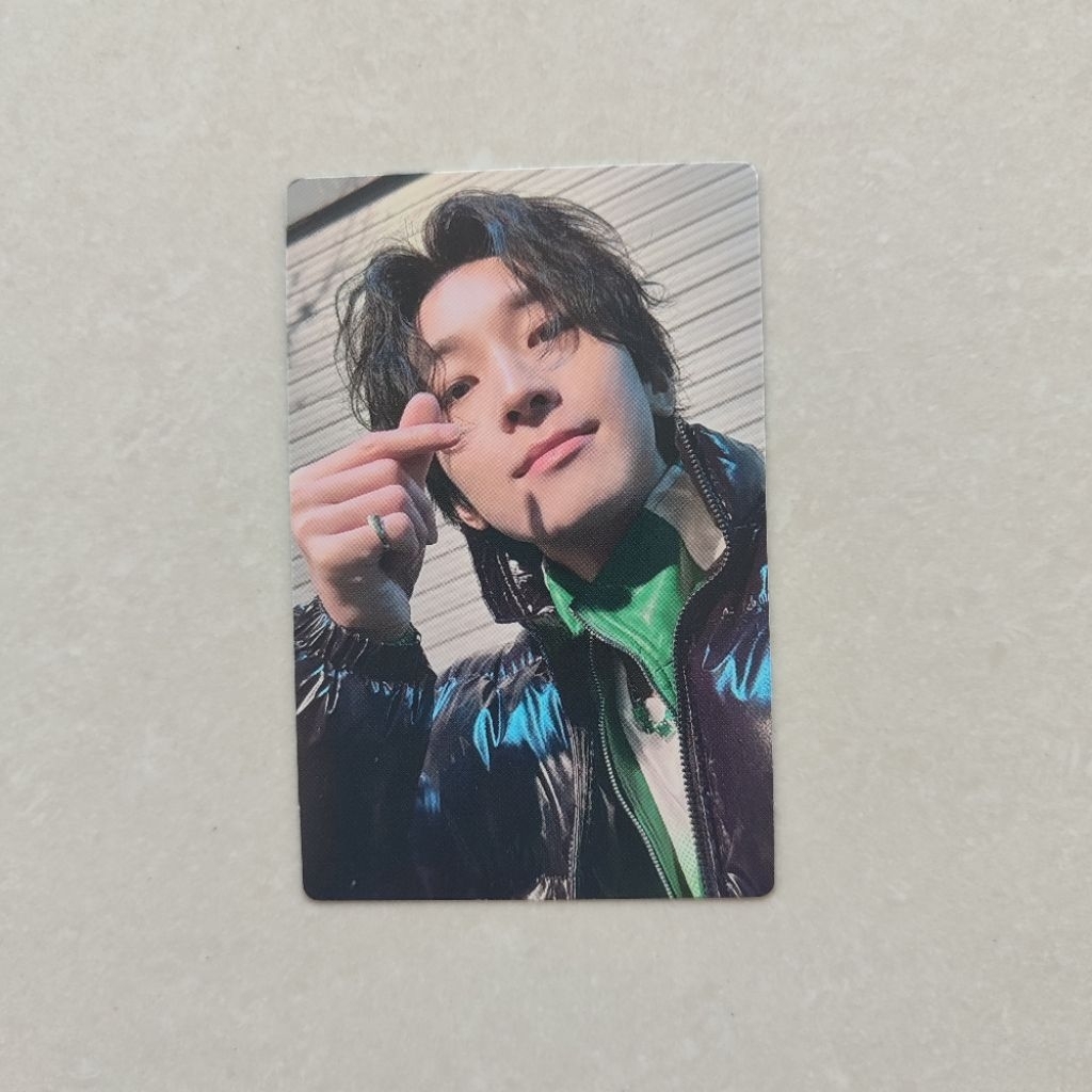 photocard wonwoo membership kit bongbongee seventeen official