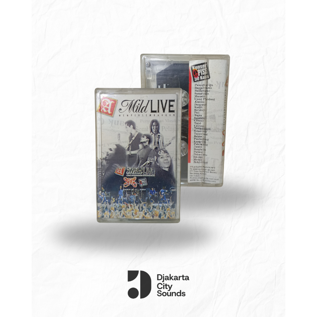 Kaset Pita Slank - Konser Piss 30 Kota Mild Live