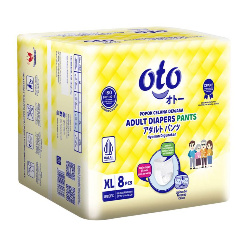 Oto Diapers Popok Celana Dewasa 1pack