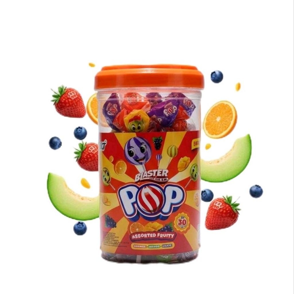 [1 Toples] Blaster POP Assorted | isi 30pcs/Toples