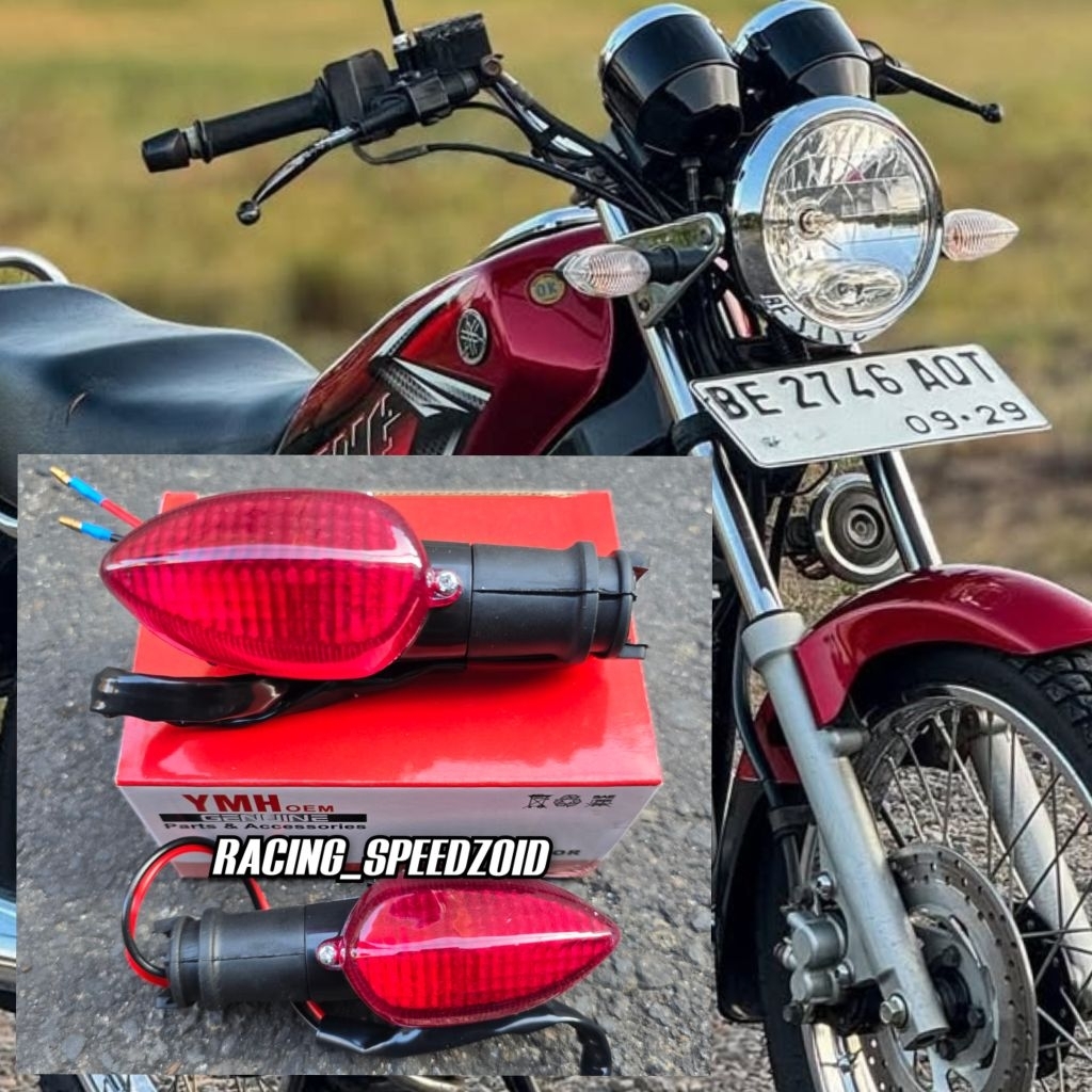 LAMPU SEIN YAMAHA RX KING NEW MODEL WARNA CUSTOM SEN VIXION OLD PNP YAMAHA RX KING NEW MODEL KLIP