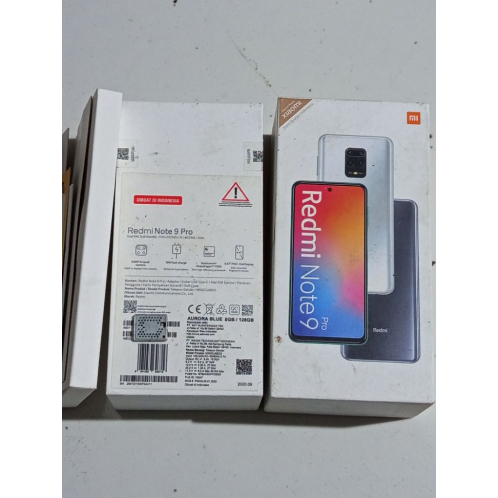 Dus box original Xiaomi Redmi Note 9 Pro