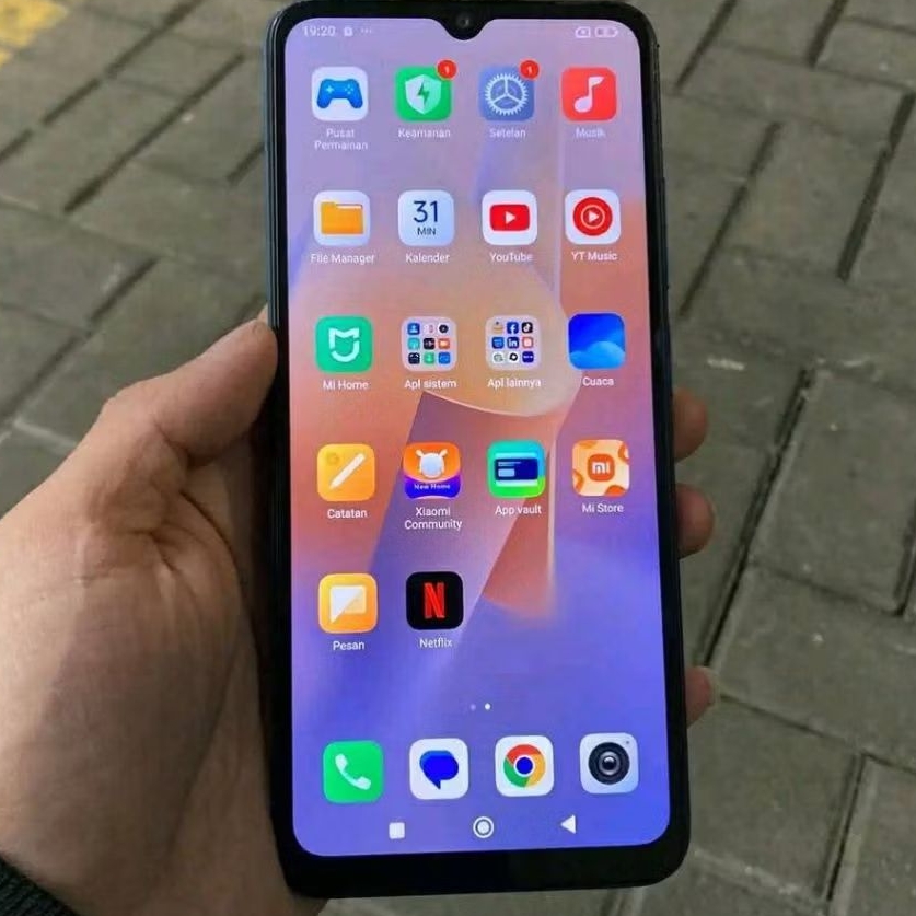 LCD Touchscreen Ori Copotan Poco C55 / Poco C40