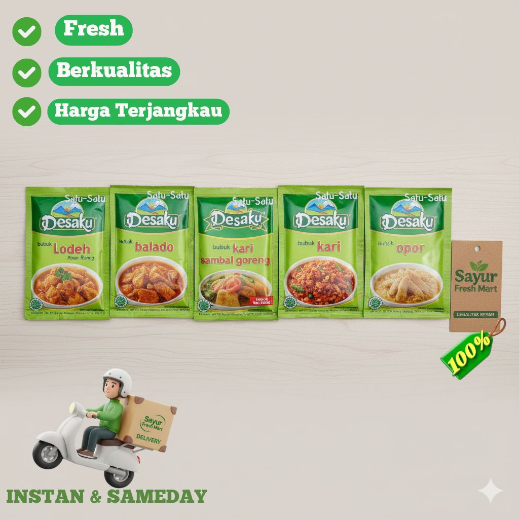 Desaku Sachet Bumbu instan - Praktis untuk Bumbu masakan Lezat