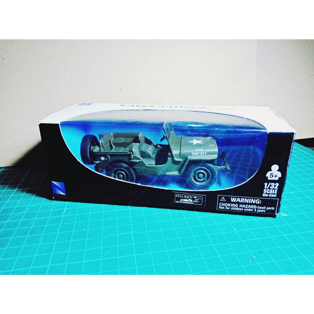 Newray Diecast Jeep Willys