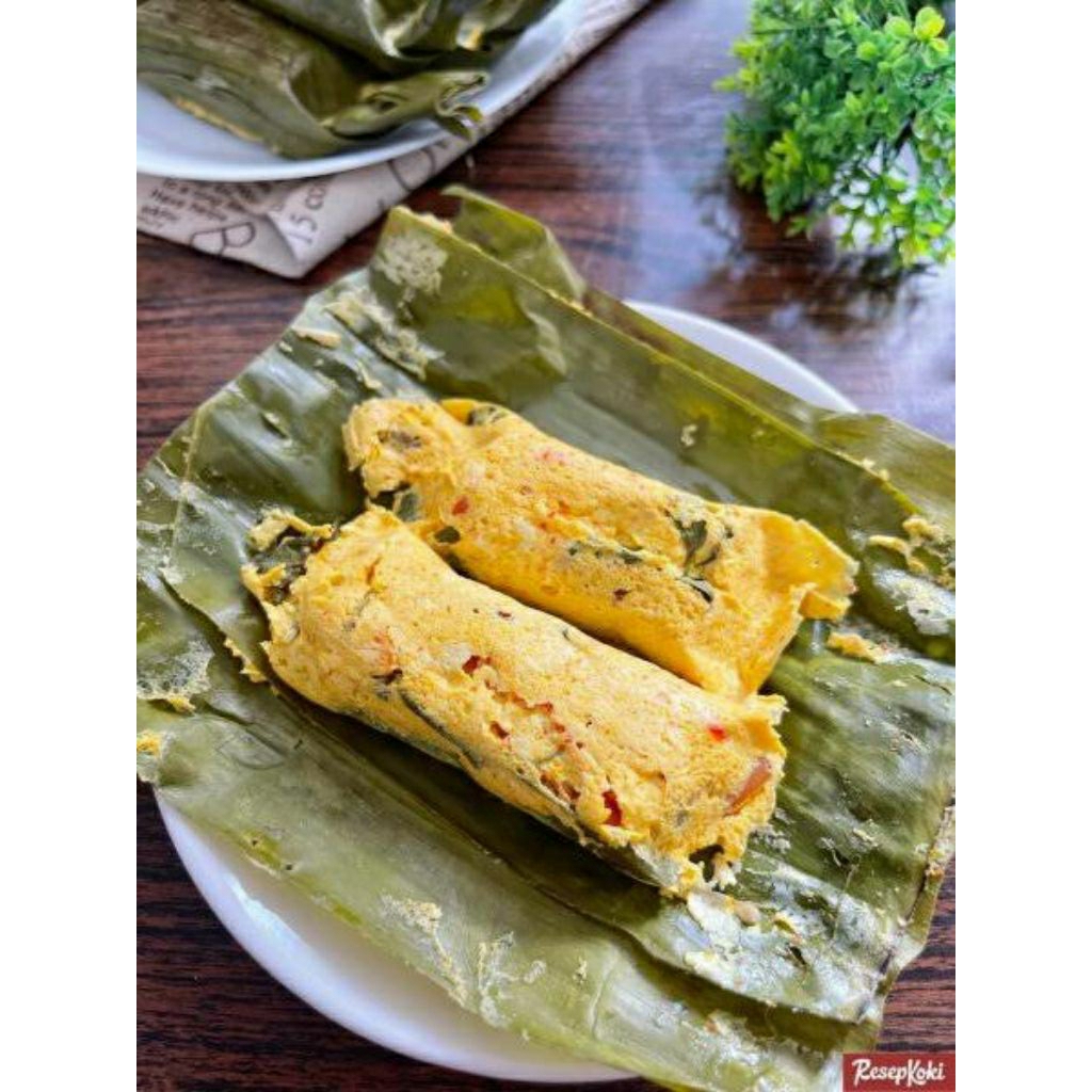 Pepes Tahu Jamur Tiram Porsi Keluarga