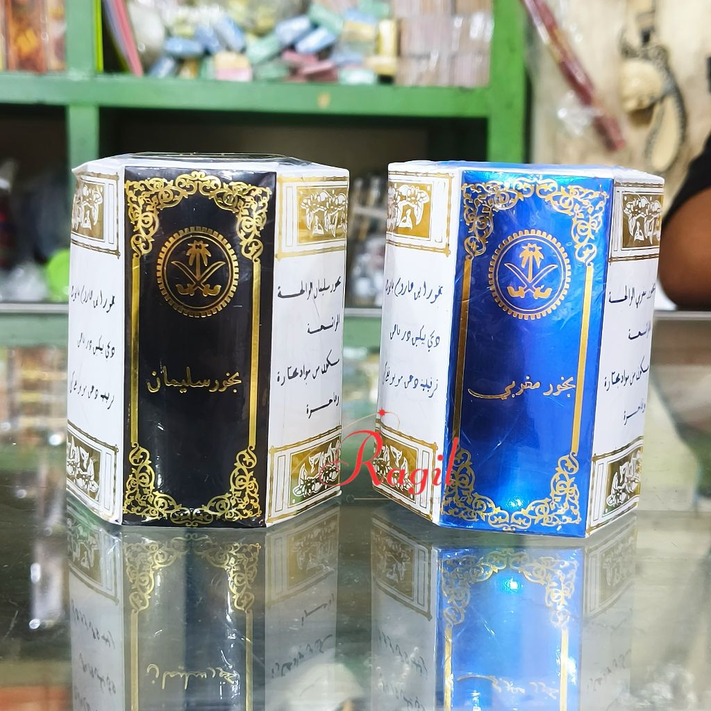 Buhur aromatherapy buhur bubuk aroma sulaiman & maghribi box besar kualitas terjamin