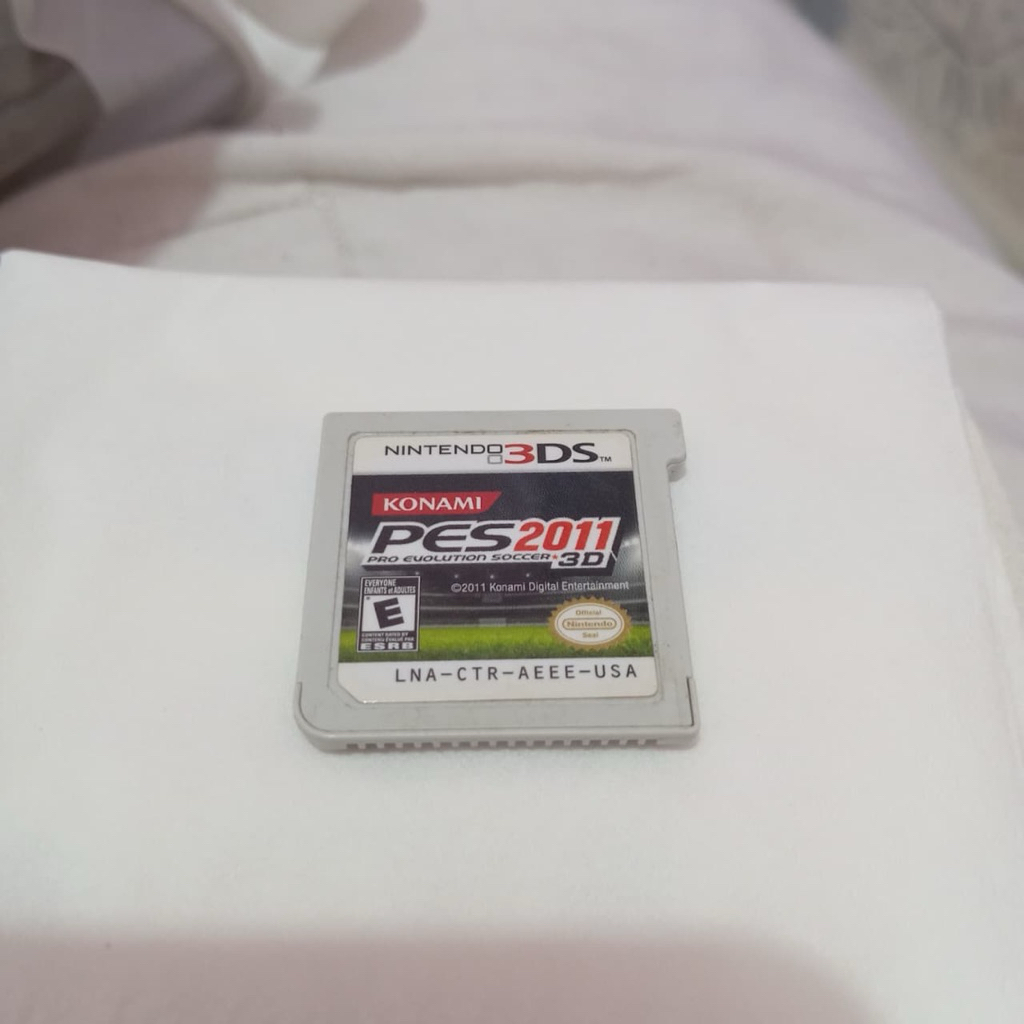 KASET GAMES NINTENDO DS 3DS PES 2011 PRO EVOLUTION SOCCER 2011 SECOND ORIGINAL