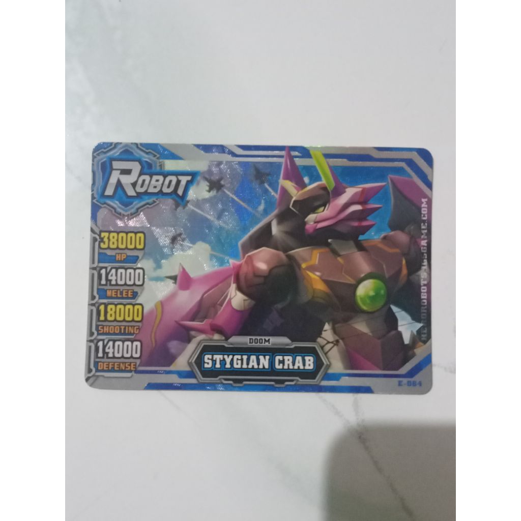 Kartu ori Hero of Robots Stygian Crab