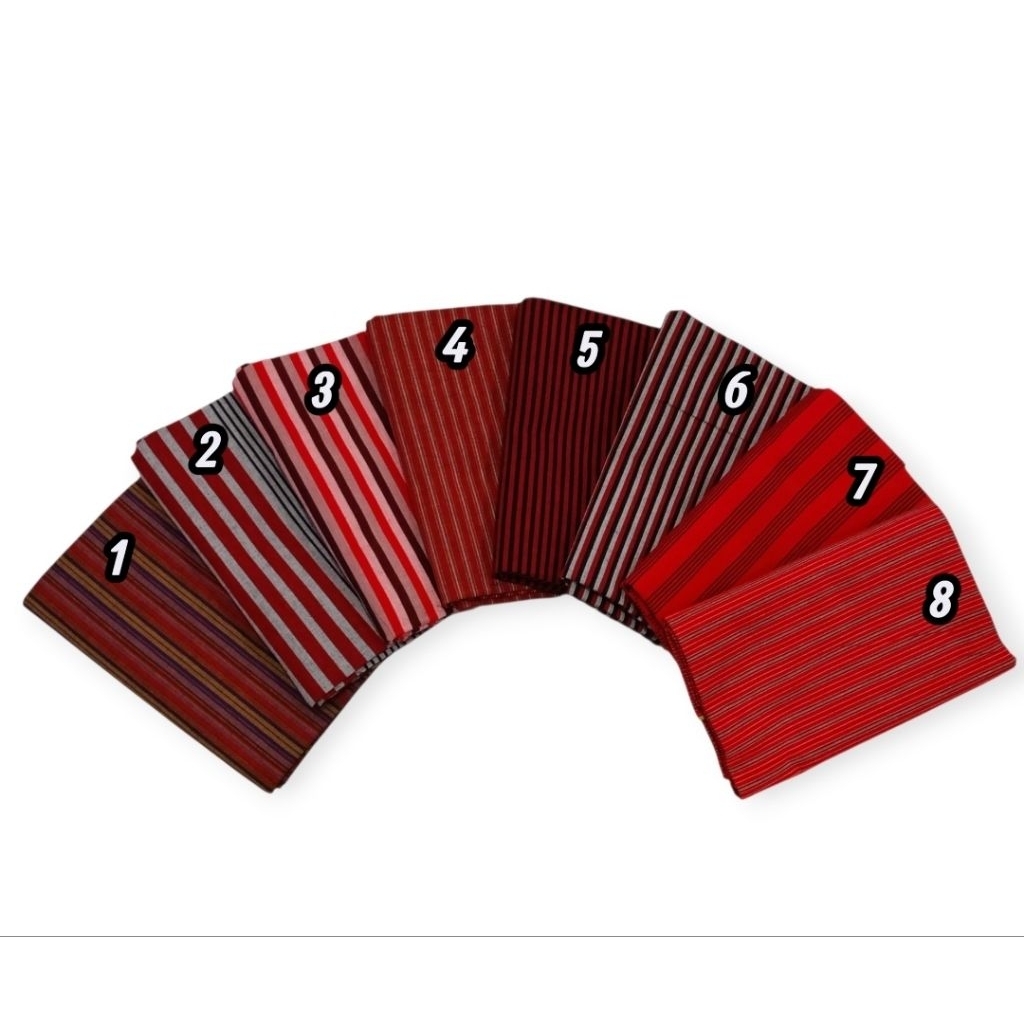 Kain lurik tenun lurik Jogja klaten merah maroon klasik