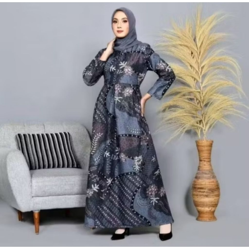 Longdress Batik Pekalongan