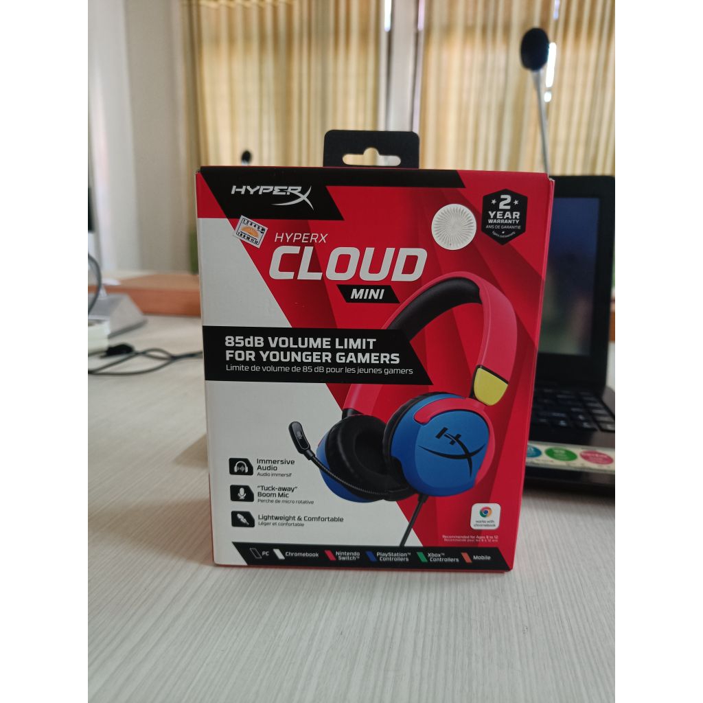 HyperX Cloud Mini Gaming Headset Biru