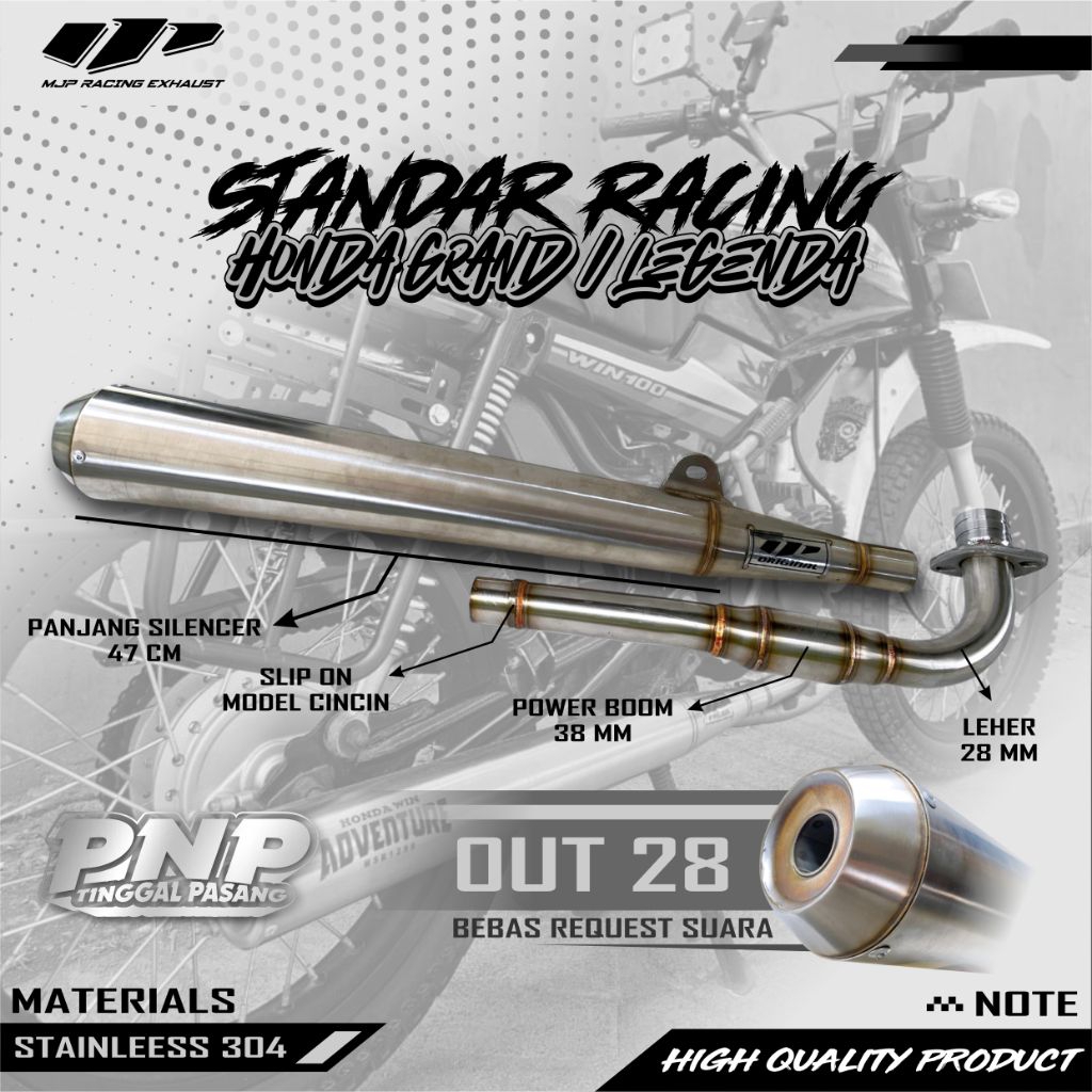 KNALPOT ASTREA LEGENDA (HONDA)