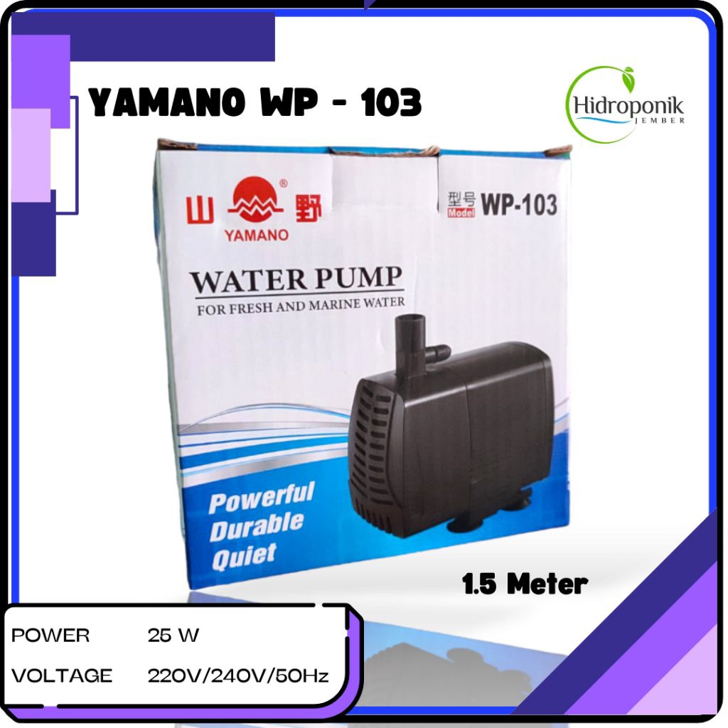 POMPA YAMANO 103 | WATER PUMP YAMANO WP - 103