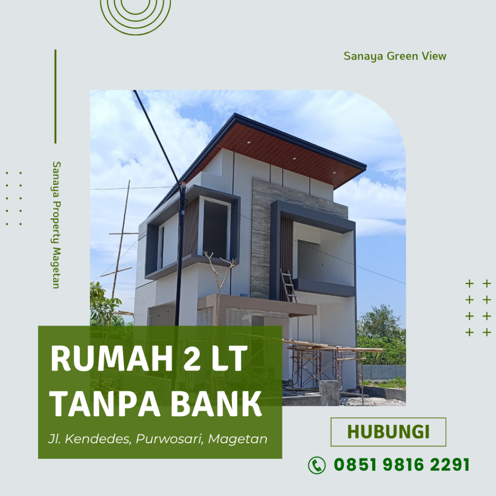 PERUMAHAN SYARIAH TANPA BUNGA, TERLARIS DI MAGETAN