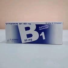 Vitamin B1 50 mg AFI Box 100 tablet Kesehatan Vitamin B1 - AFI FARMA