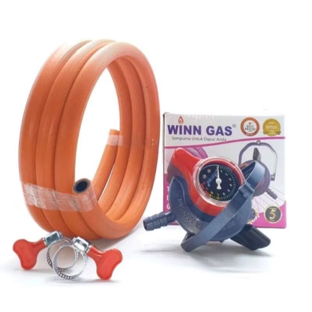 BIG SALE WINGAS W900M REGULATOR DOUBEL LOCK / WINGAS W 900M SELANG PAKET