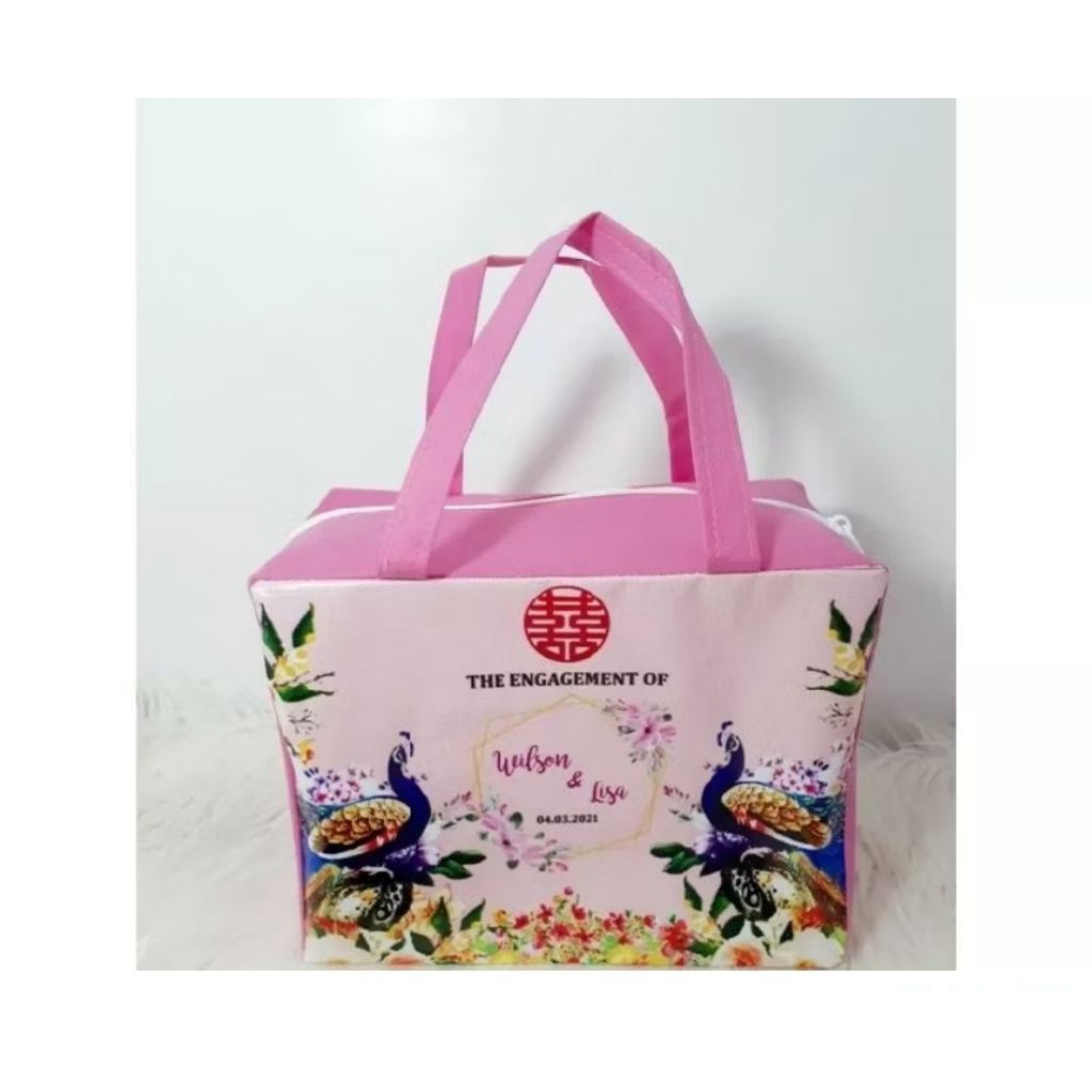 Goodie bag sangjit / Tas souvenir Engagement Resleting