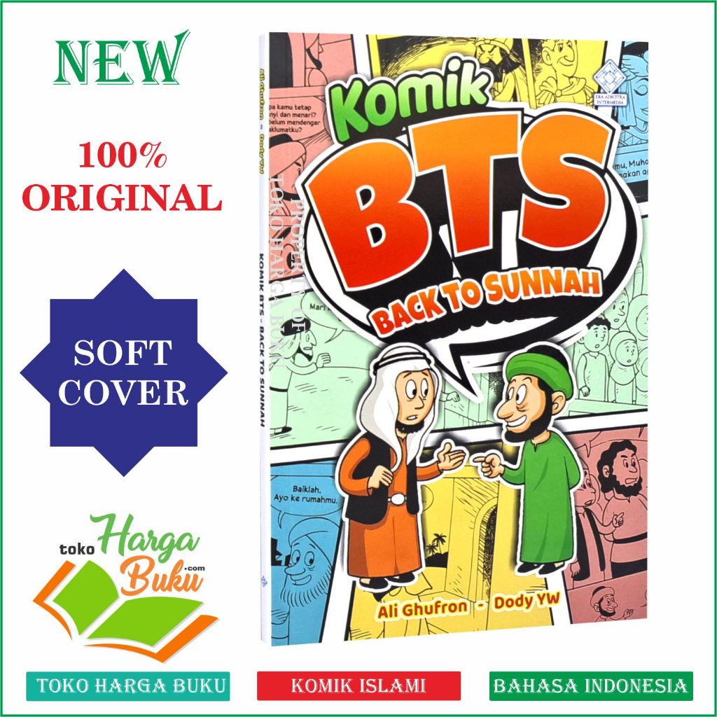 Foto Komik BTS Back To Sunnah Original Buku Anak Islami Menyelami Kisah Ulama dan salafushalih - ERA