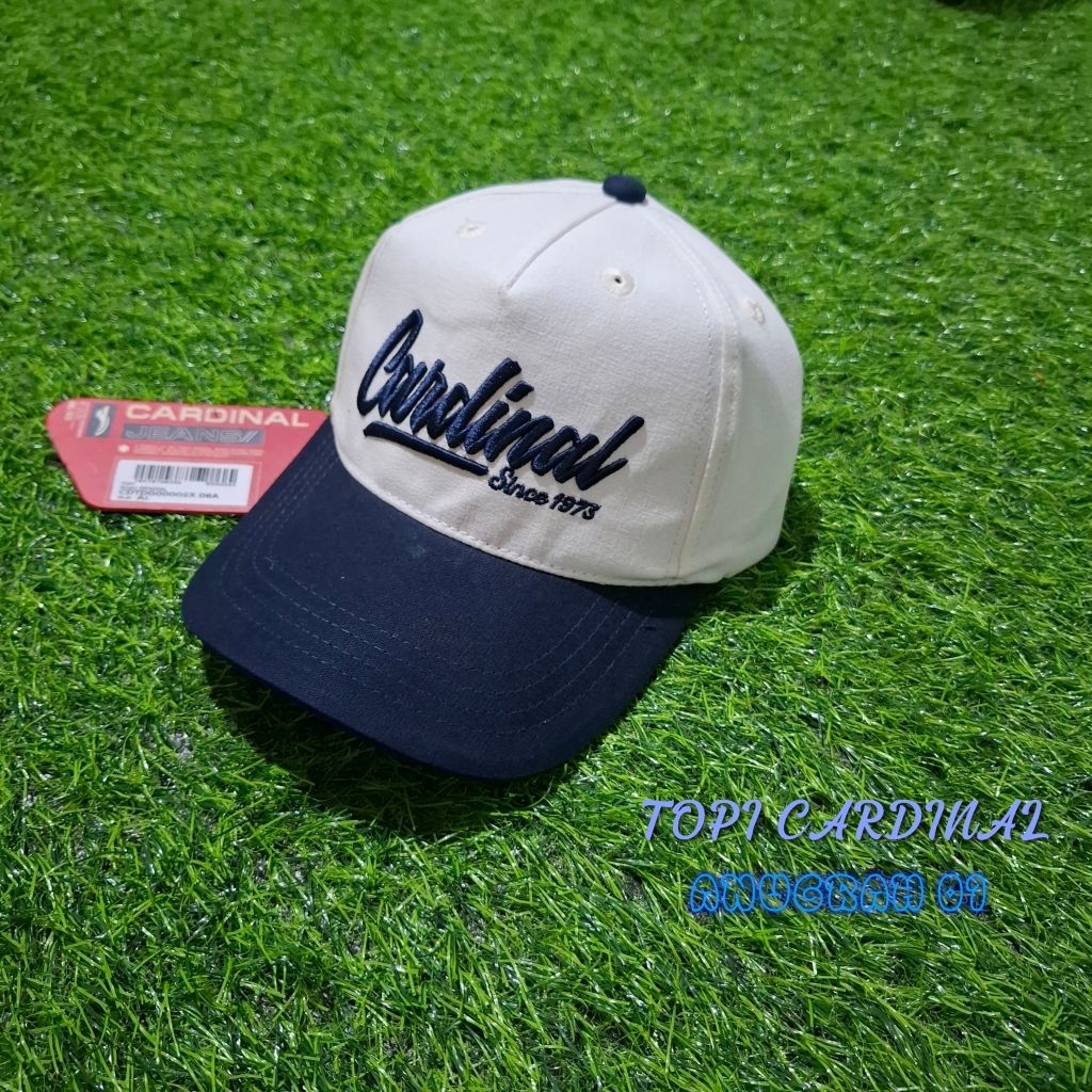 TOPI PRIA CARDINAL JEANS ORIGINAL BAHAN KATUN 100% TAMPIL KEREN ELEGAN MODIS