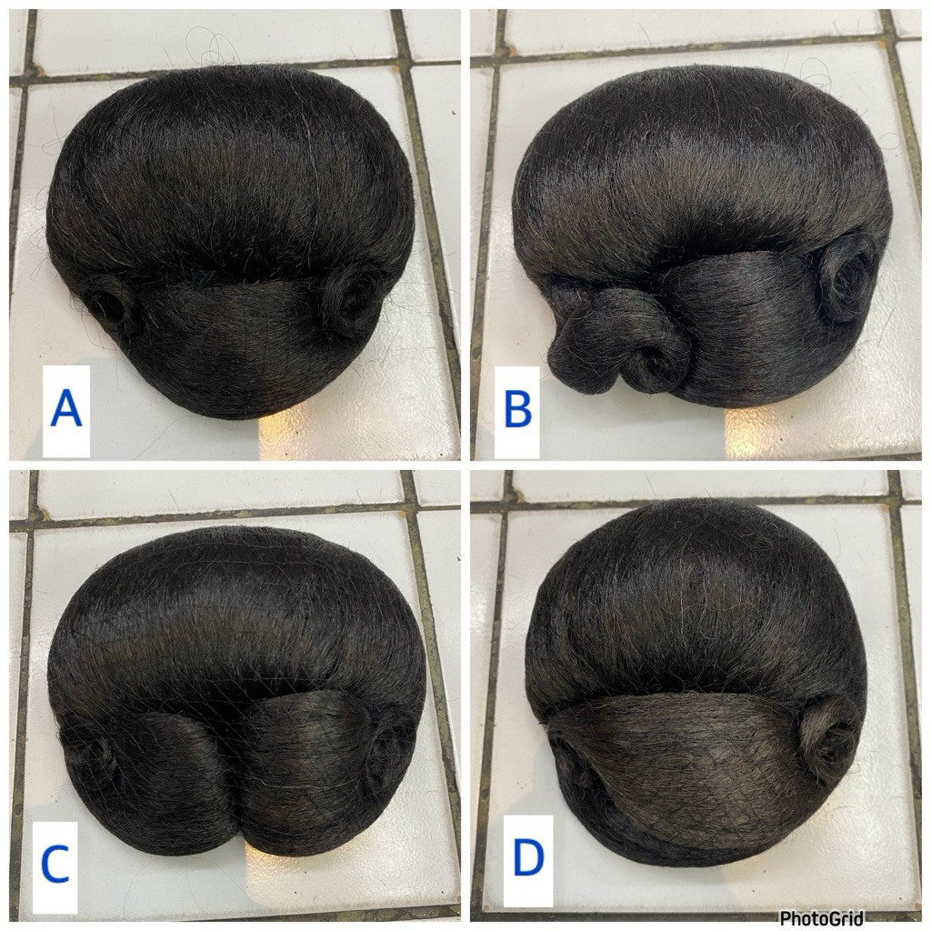 sanggul Dewi kecil untuk anak anak