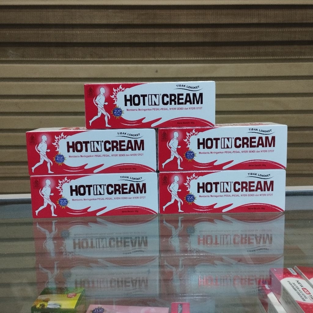 Hot In Cream Tube 60gr - Merah Putih Expired Jul 2028