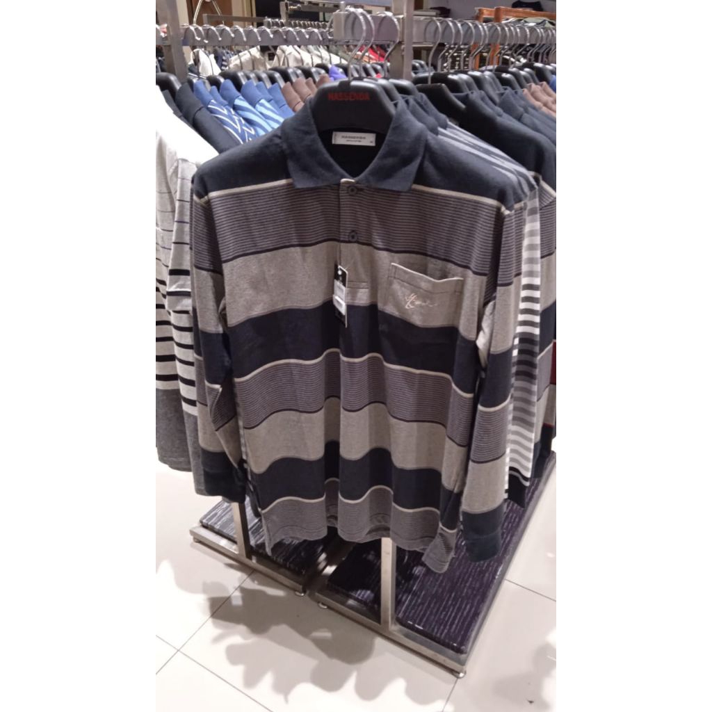 polo shirt dewasa merk hassenda