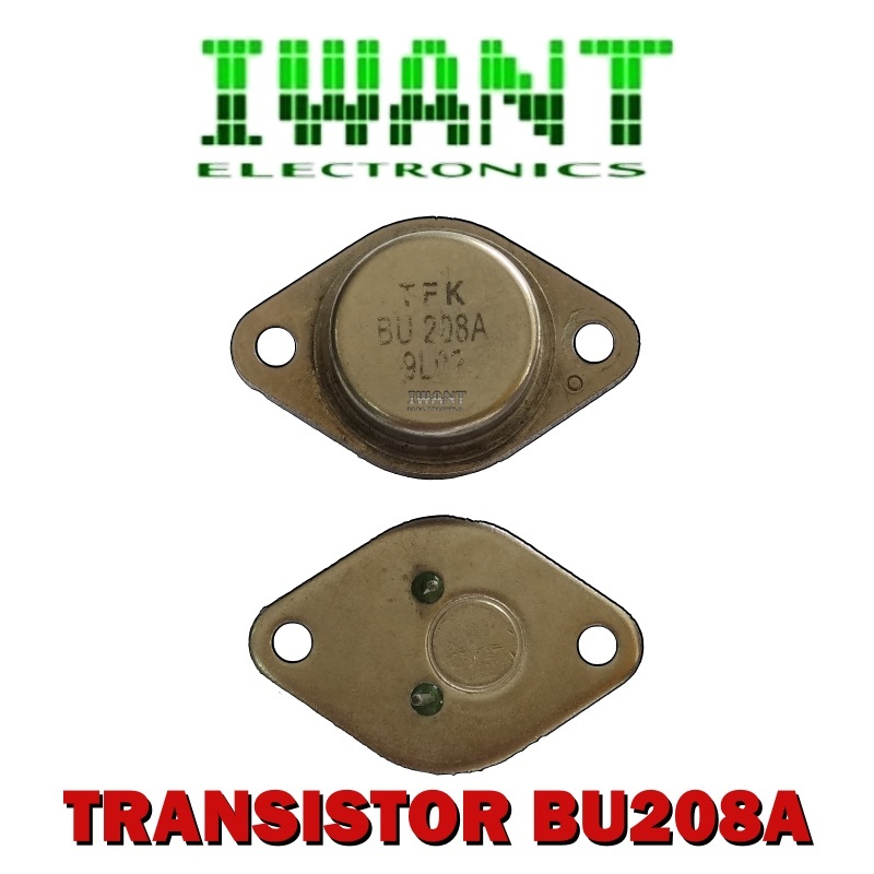 BU208 BU208A TRANSISTOR BU208A BU208 NPN SILICON POWER TRANSISTOR BU 208