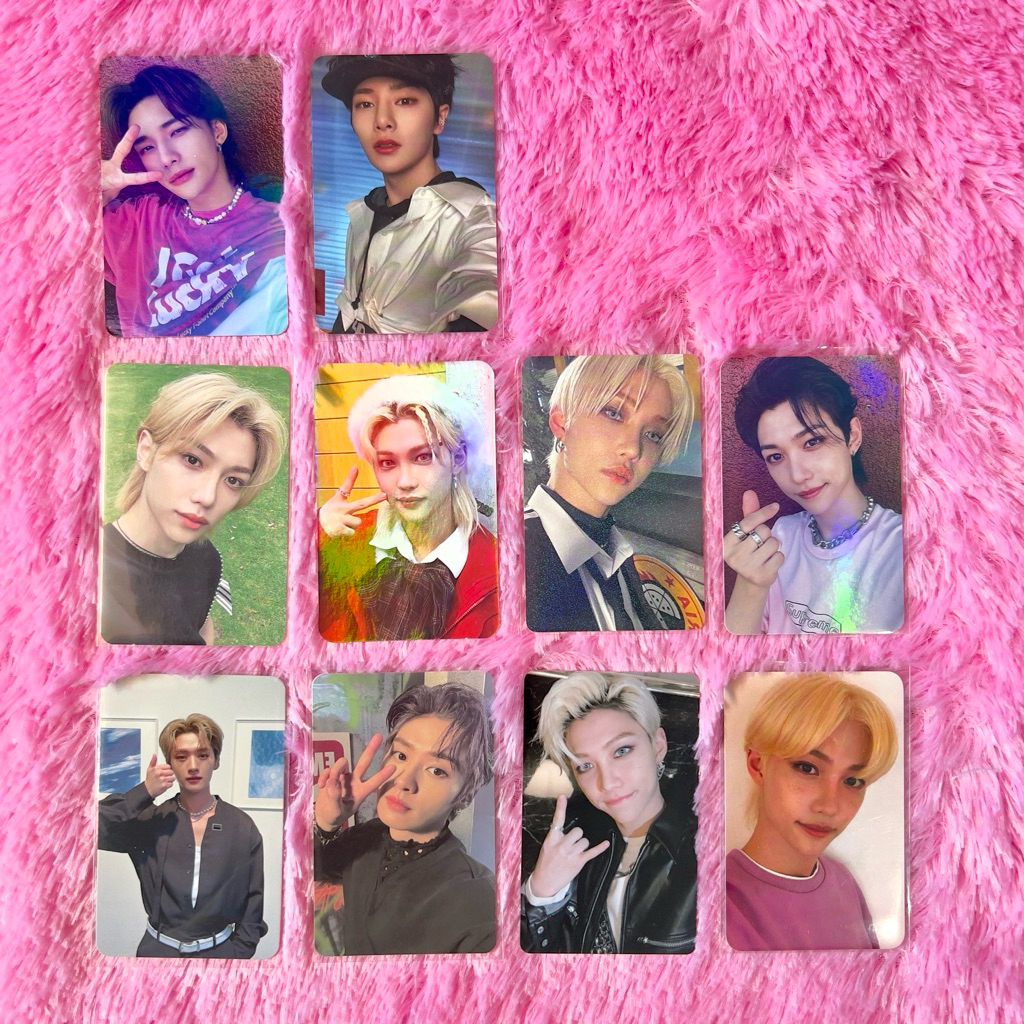 Photocard stray kids hyunjin felix i.n lee know kms maxident subk yes24 cevel christmas evel noeasy 